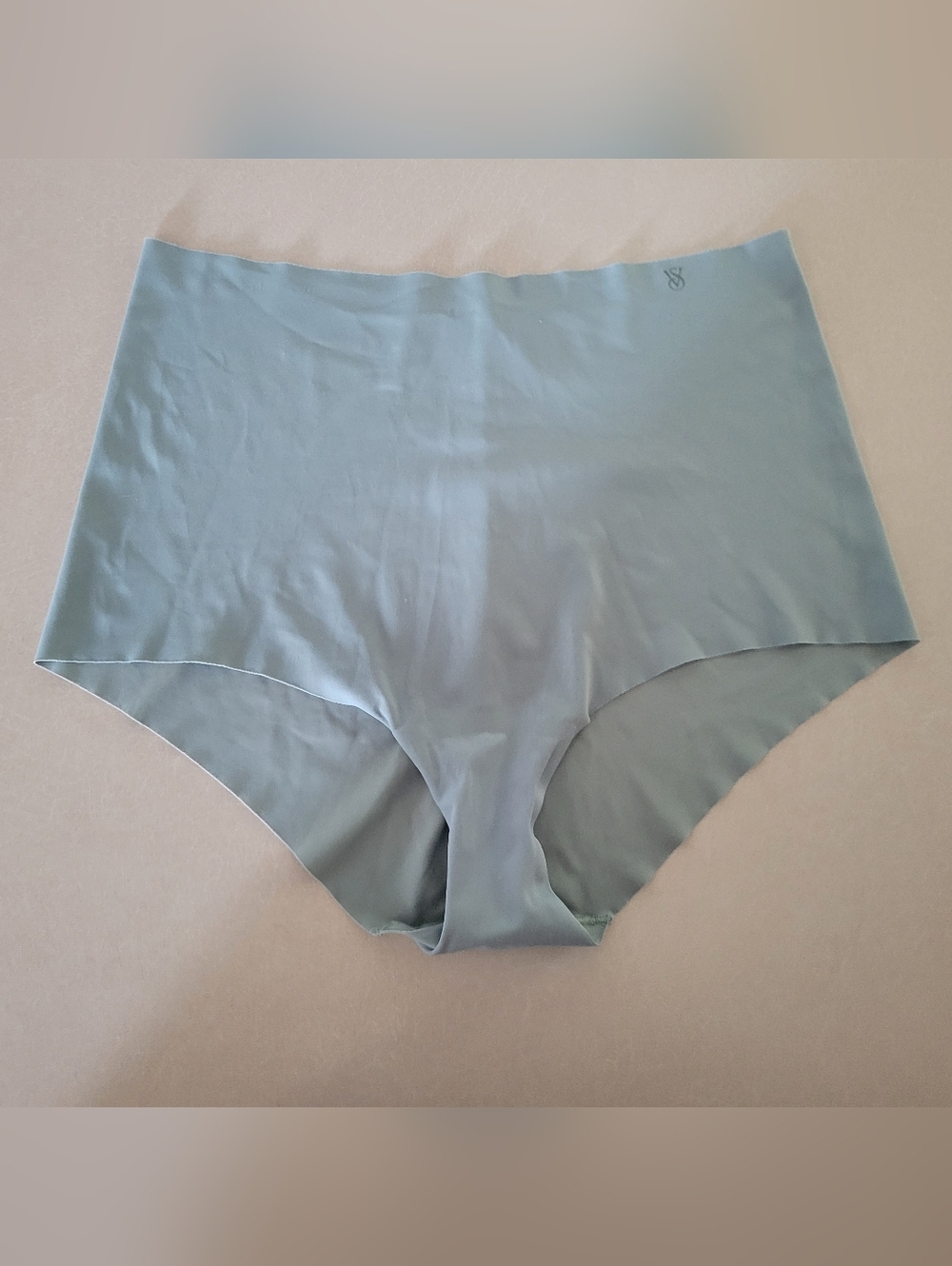 Victoria's Secret High-Waist Seamless Briefs - Sage Blue